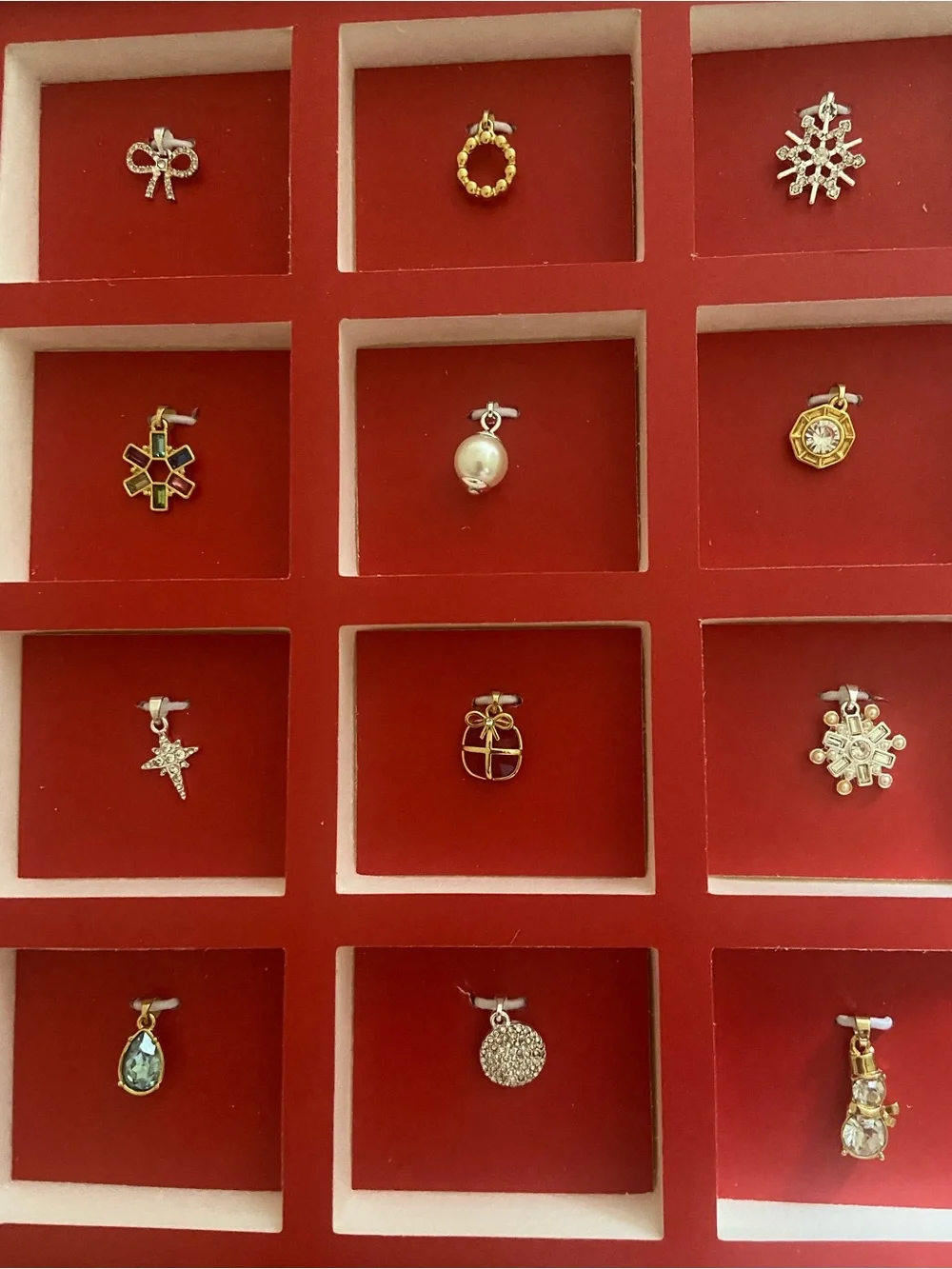Talbots '12 Days of Sparkle' Necklace & Charms Gift Set